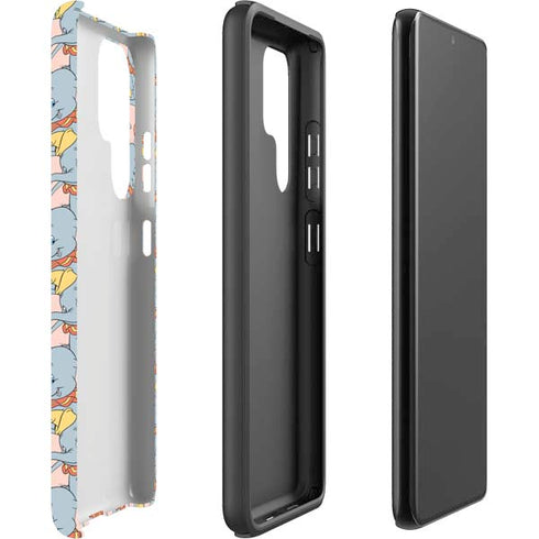 Disney Dumbo Face Pattern Galaxy S22 Ultra Pro Case