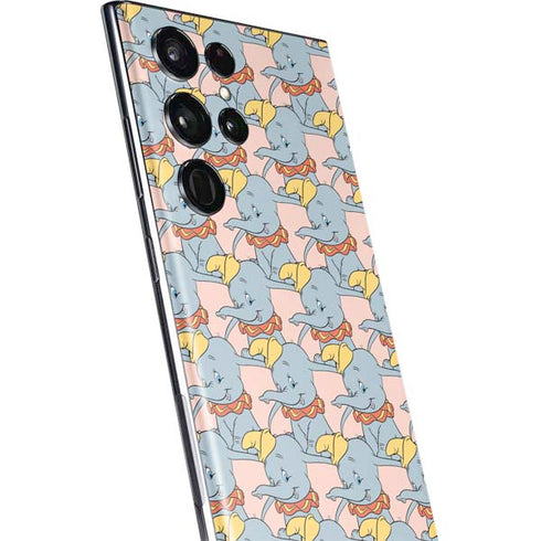 Disney Dumbo Face Pattern Galaxy S22 Ultra Skin