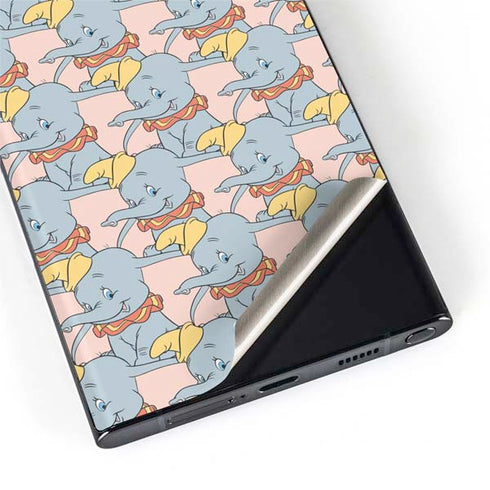 Disney Dumbo Face Pattern Galaxy S22 Ultra Skin