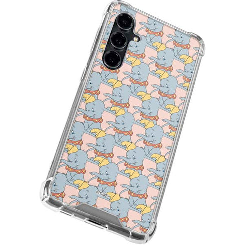 Disney Dumbo Face Pattern Galaxy S23 FE Clear Case