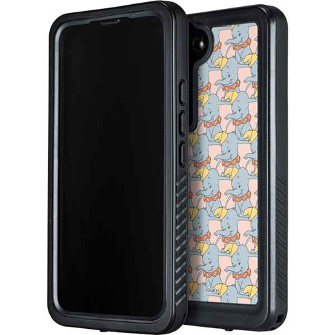 Disney Dumbo Face Pattern Galaxy S23 Waterproof Case