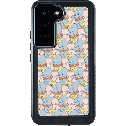 Disney Dumbo Face Pattern Galaxy S23 Waterproof Case