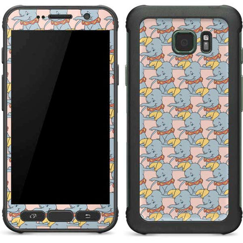Disney Dumbo Face Pattern Galaxy S7 Active Skin