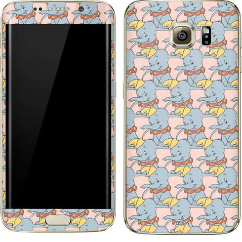 Disney Dumbo Face Pattern Galaxy S7 Edge Skin