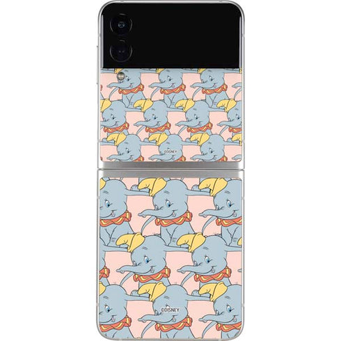 Disney Dumbo Face Pattern Galaxy Z Flip3 5G Skin