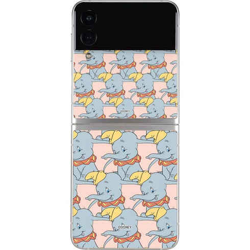 Disney Dumbo Face Pattern Galaxy Z Flip4 5G Skin