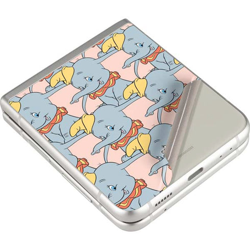 Disney Dumbo Face Pattern Galaxy Z Flip4 5G Skin