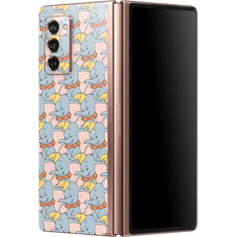 Disney Dumbo Face Pattern Galaxy Z Fold2 5G Skin
