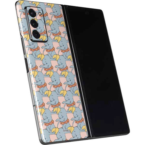 Disney Dumbo Face Pattern Galaxy Z Fold2 5G Skin
