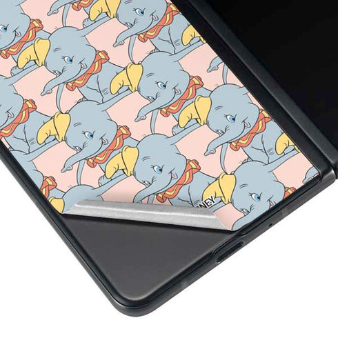 Disney Dumbo Face Pattern Galaxy Z Fold3 5G Skin