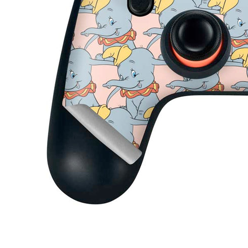 Disney Dumbo Face Pattern Google Stadia Controller Skin