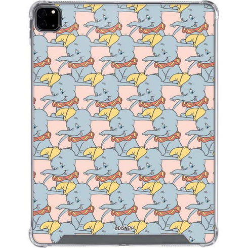 Disney Dumbo Face Pattern iPad Pro 12.9in (2020) Clear Case