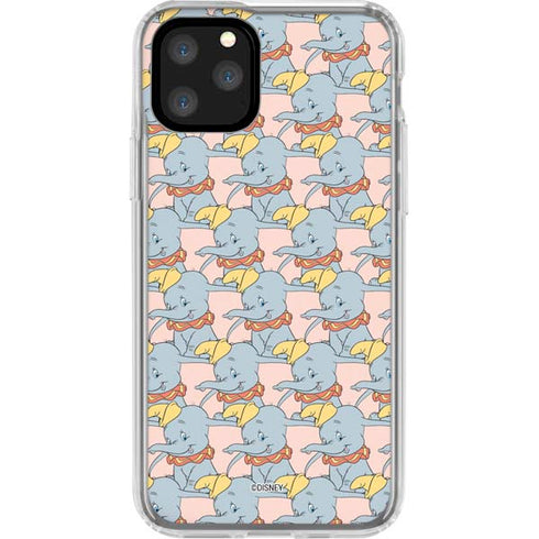 Disney Dumbo Face Pattern iPhone 11 Pro Clear Case