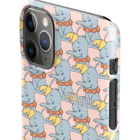 Disney Dumbo Face Pattern iPhone 11 Pro Max Lite Case