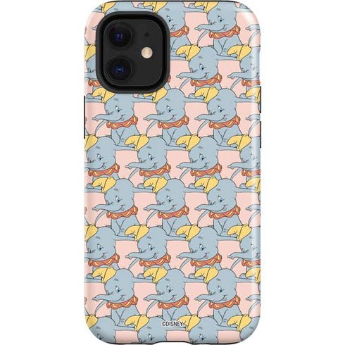 Disney Dumbo Face Pattern iPhone 12 Mini Impact Case