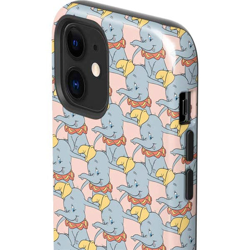 Disney Dumbo Face Pattern iPhone 12 Mini Impact Case