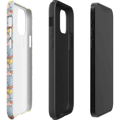 Disney Dumbo Face Pattern iPhone 12 Mini Impact Case