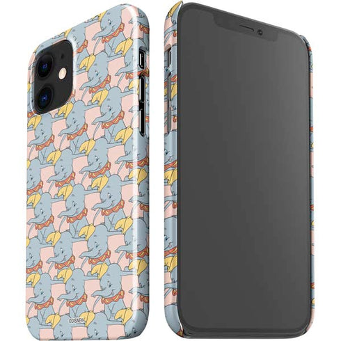 Disney Dumbo Face Pattern iPhone 12 Mini Lite Case
