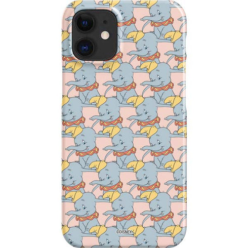 Disney Dumbo Face Pattern iPhone 12 Mini Lite Case