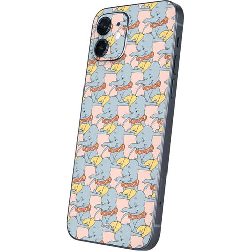 Disney Dumbo Face Pattern iPhone 12 Mini Skin
