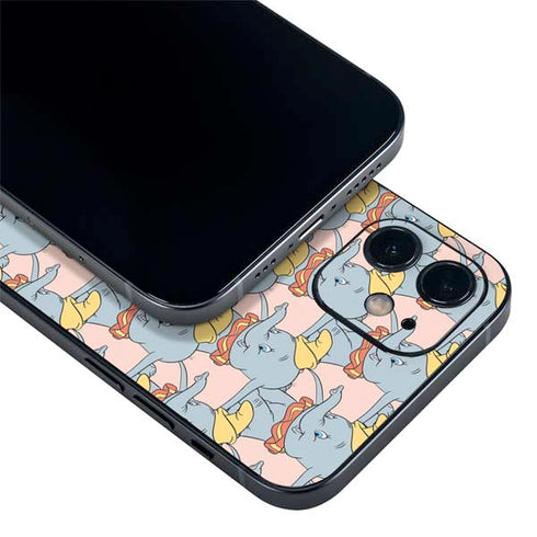 Disney Dumbo Face Pattern iPhone 12 Mini Skin