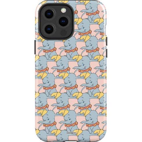 Disney Dumbo Face Pattern iPhone 13 Pro Max Impact Case