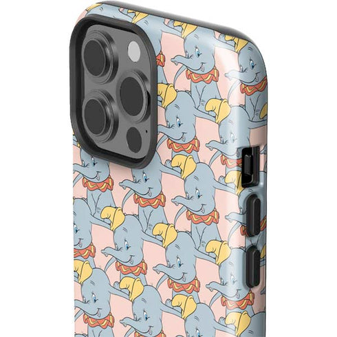 Disney Dumbo Face Pattern iPhone 14 Pro Max Impact Case