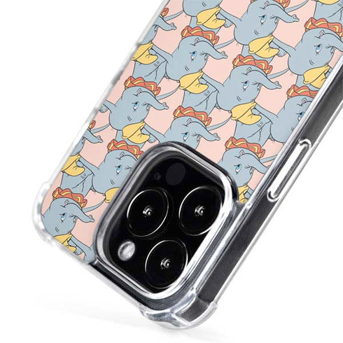 Disney Dumbo Face Pattern iPhone 14 Pro Max MagSafe Case