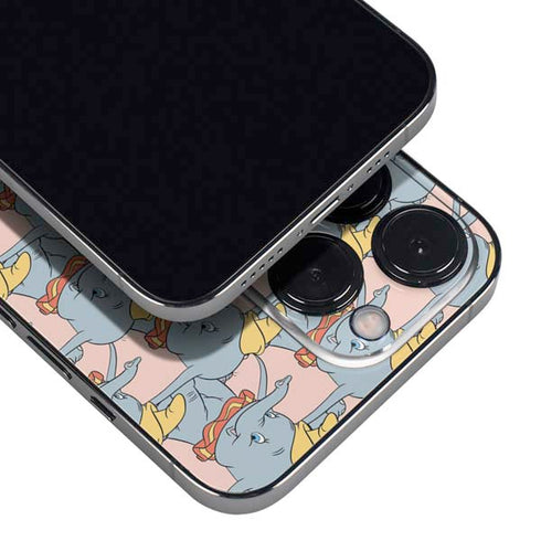 Disney Dumbo Face Pattern iPhone 14 Pro Max Skin