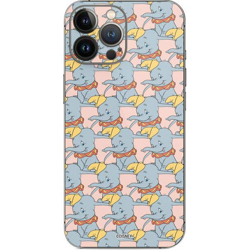 Disney Dumbo Face Pattern iPhone 14 Pro Max Skin