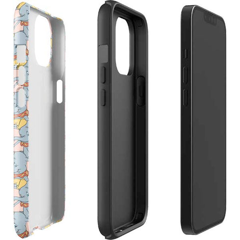 Disney Dumbo Face Pattern iPhone 15 Impact Case