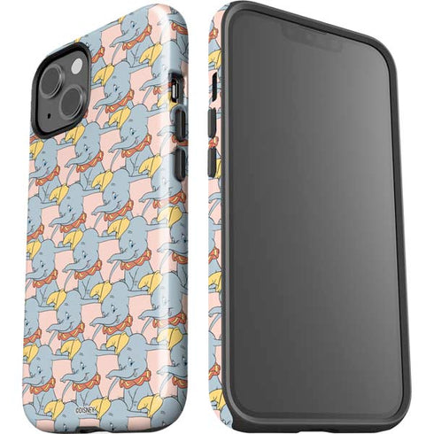 Disney Dumbo Face Pattern iPhone 15 Impact Case