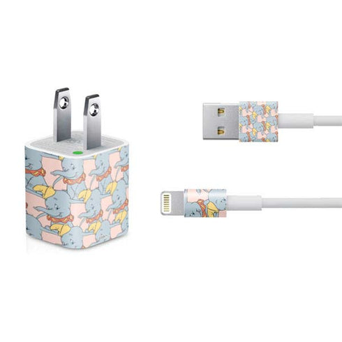 Disney Dumbo Face Pattern iPhone Charger (5W USB) Skin