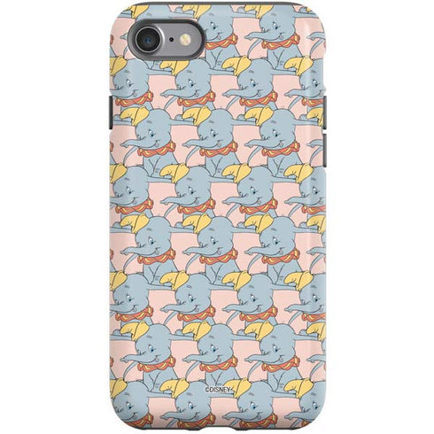 Disney Dumbo Face Pattern iPhone SE (2nd & 3rd Gen) Pro Case