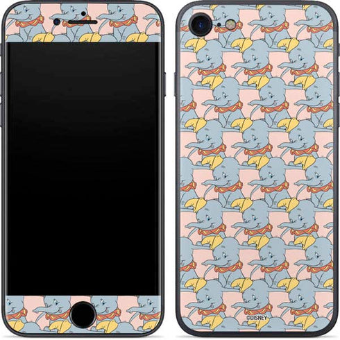 Disney Dumbo Face Pattern iPhone SE (2nd & 3rd Gen) Skin