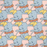 Disney Dumbo Face Pattern iPhone XR Skin