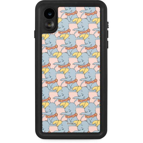 Disney Dumbo Face Pattern iPhone XR Waterproof Case