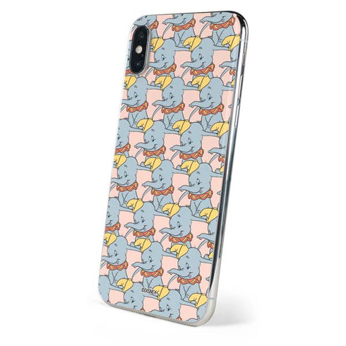Disney Dumbo Face Pattern iPhone XS Max Skin