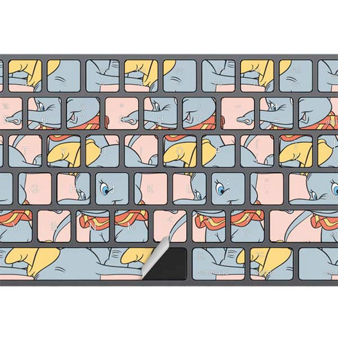Disney Dumbo Face Pattern Magic Keyboard with Numeric Keypad Skin