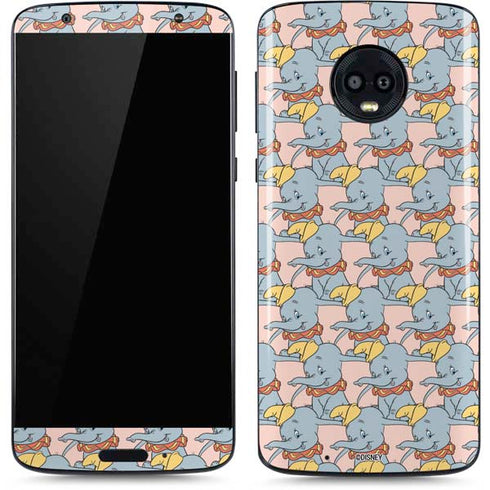 Disney Dumbo Face Pattern Moto G6 Skin