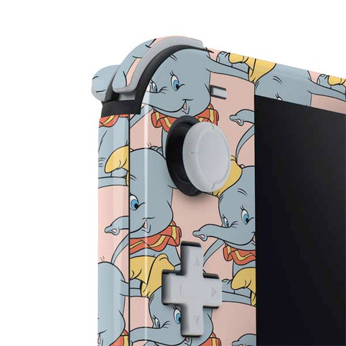Disney Dumbo Face Pattern Nintendo Switch Lite Skin