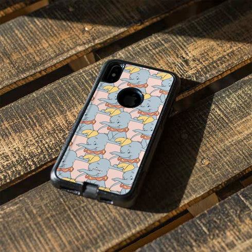 Disney Dumbo Face Pattern Otterbox Commuter iPhone Skin
