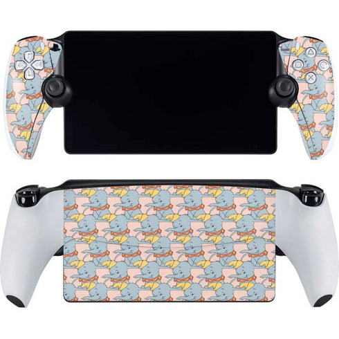 Disney Dumbo Face Pattern PlayStation Portal Remote Player Skin