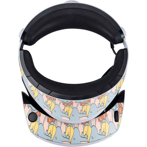 Disney Dumbo Face Pattern PlayStation VR2 Skin