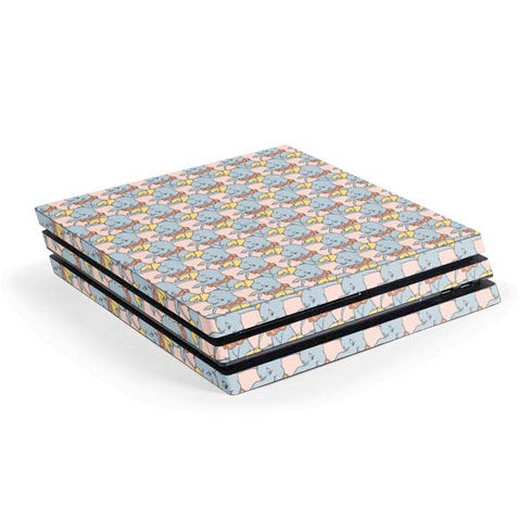 Disney Dumbo Face Pattern PS4 Pro Console Skin