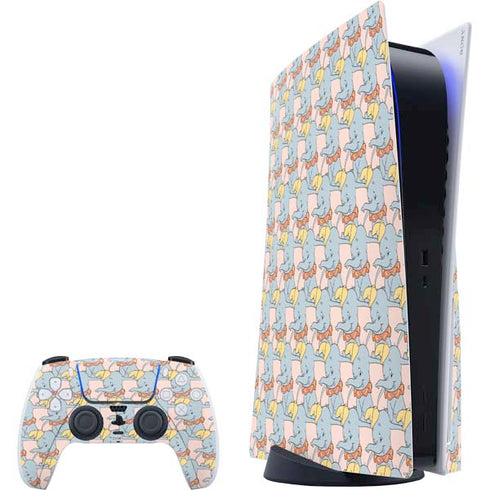 Disney Dumbo Face Pattern PS5 Bundle Skin