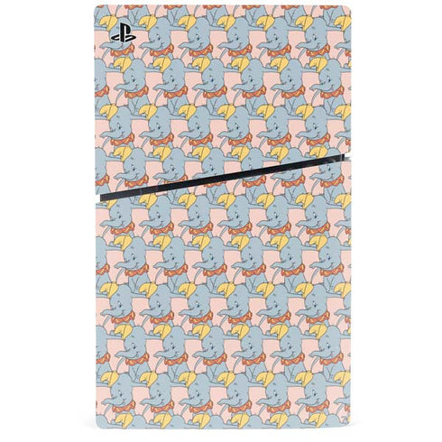 Disney Dumbo Face Pattern PS5 Slim Disk Console Skin