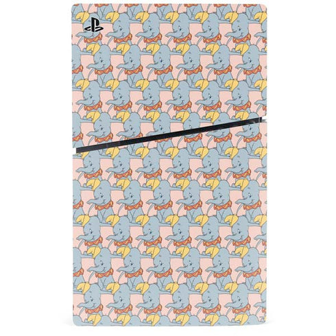 Disney Dumbo Face Pattern PS5 Slim Digital Edition Bundle Skin