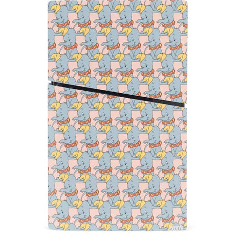 Disney Dumbo Face Pattern PS5 Slim Digital Edition Console Skin
