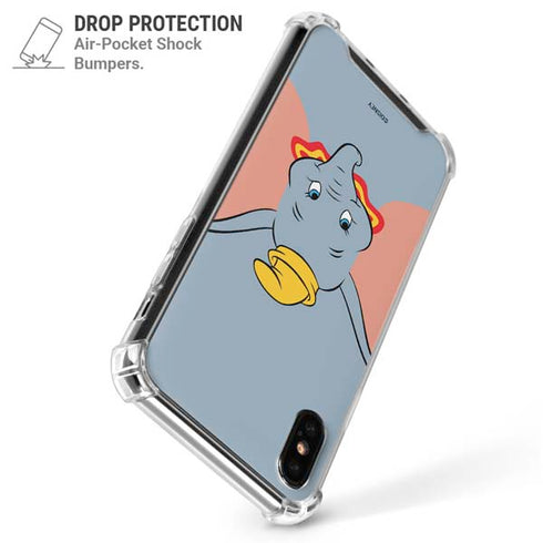 Disney Dumbo Portrait iPhone XS Max Clear Case